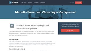 Marietta Power and Water Login Management - Team Password ...