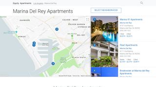 Marina del Rey Apartments from Equity Residential | EquityApartments ...