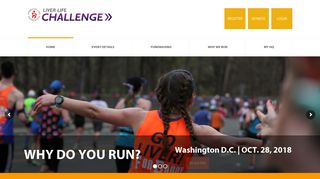 Homepage - Marine Corps Marathon - Liver Life Challenge