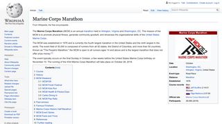 Marine Corps Marathon - Wikipedia