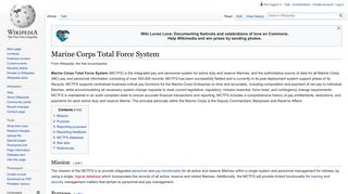 Marine Corps Total Force System - Wikipedia