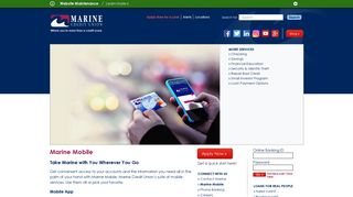 Mobile Banking Services - Marine Credit Union