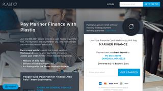 Pay Mariner Finance with Plastiq