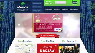 Marion State Bank: Best Online Checking and Loans in Louisiana