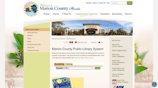 Marion CountyPublic Library System | Marion County, FL