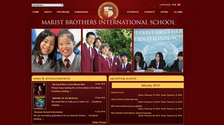 Marist Brothers International School: Home