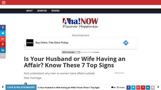 Is Your Husband or Wife Having an Affair? Know These 7 Top Signs