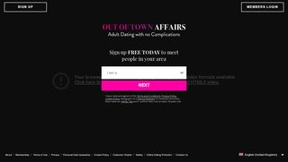 Out of Town Affairs - Marital Affair | Adult Dating | Marital Affairs | Extra ...