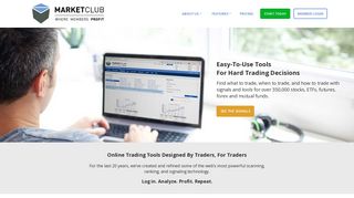 MarketClub: Trading Tools & Signals