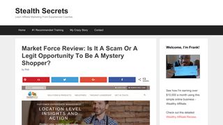 Market Force Review: Is It A Scam Or A Legit Opportunity To Be A ...