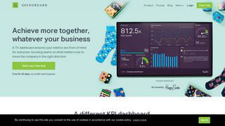 Geckoboard: Business Dashboards - Monitor Your KPIs with our ...