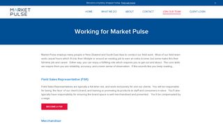 Join our team - Market Pulse