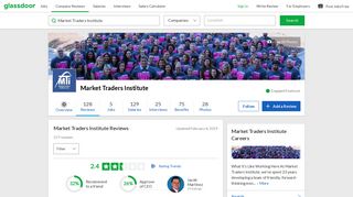 Market Traders Institute Reviews | Glassdoor