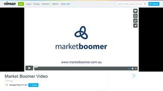 Market Boomer Video on Vimeo