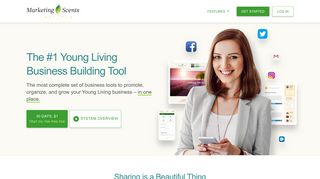 Marketing Scents: Young Living Websites & Business Tools