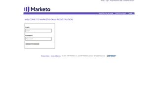 Registering for the Marketo Certified Associate ... - Webassessor.com