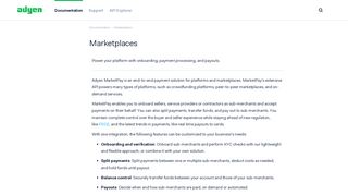 Adyen MarketPay overview - Adyen's documentation