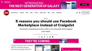 5 reasons you should use Facebook Marketplace instead of Craigslist ...