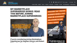 My Marketplace Superheroes Bonus: Read This Before Joining MPS
