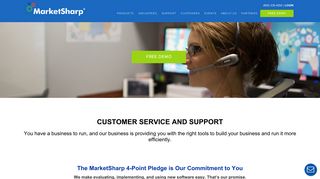 Customer Service and Support | MarketSharp