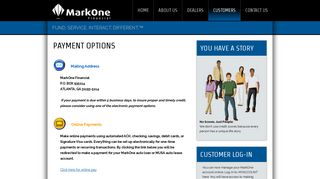 Payment Options | MarkOne Financial Services