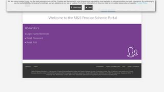 the M&S Pension Scheme Portal - Hartlink Online Portal