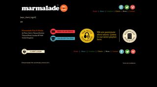 Login Page - Marmalade Film and MediaMarmalade Film and Media