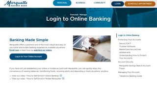 Login to Marquette Savings Online Banking - Marquette Savings Bank