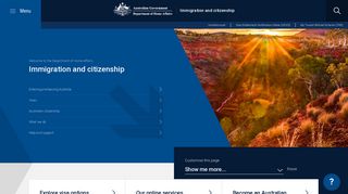 Immigration and citizenship - Department of Home Affairs
