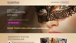 Married & Adult Dating, Free Affairs & Hookup - VictoriaMilan USA