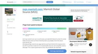 Access mgs.marriott.com. Marriott Global Source (MGS)