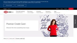 Premier Credit Card | Rewards Card - HSBC UK