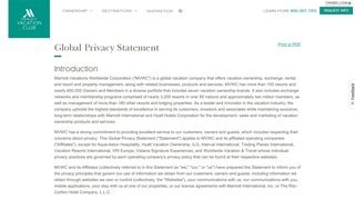 Privacy Policy - Marriott Vacation Club® Official Site