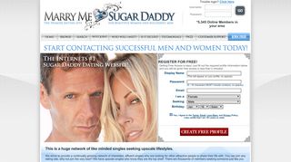 Marry Me SugarDaddy - Wealthy Men Sugar Daddy or Sugarbaby ...