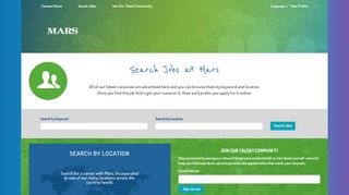 Jobs at Mars - Mars, Incorporated