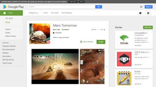 Mars Tomorrow - Apps on Google Play