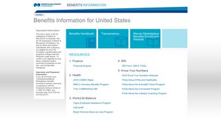 Benefits Information for United States - Marsh & McLennan Companies