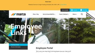 Employee Portal - MARTA