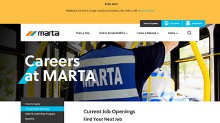 Current Job Openings - MARTA