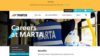 Benefits - MARTA