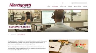 Martignetti - Customer Service