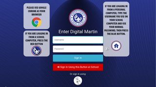 Enter Digital Martin - Launchpad Classlink