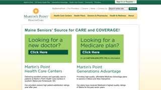 Martin's Point Health Care - The Maine seniors source for Health Care ...