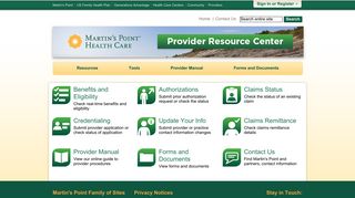 Providers - Martin's Point