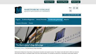 The Martinsburg Advantage - Martinsburg College