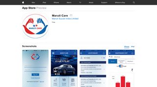 Maruti Care on the App Store - iTunes - Apple