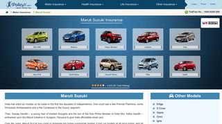 Maruti Insurance - Renew & Buy Maruti Suzuki Car Insurance Online