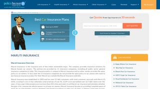 Maruti Insurance: Maruti Car Insurance, Renew Online & Save Upto 60%
