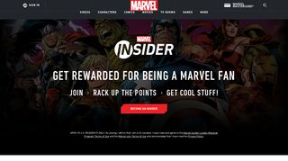 Marvel Insider: Get Rewarded for Being a Marvel Fan | Marvel Insider ...