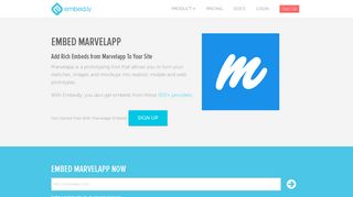 Marvelapp Embed Provider | Embedly